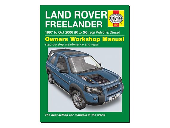 Workshop Manual Freelander 1997-06 - DA4565 - Haynes