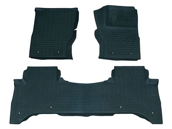 Rubber Mat Set (3 pieces) RHD - DA4820 - Aftermarket