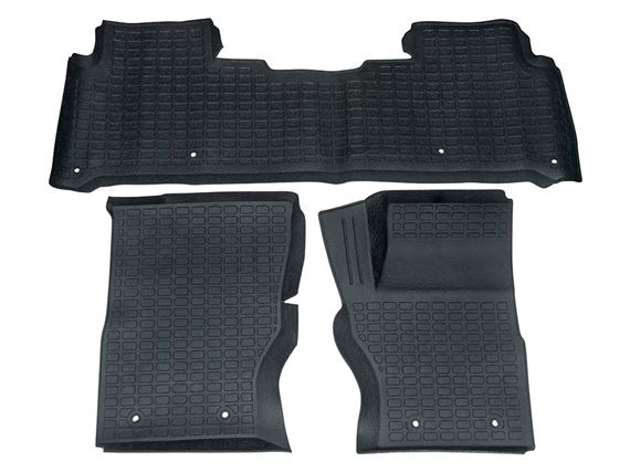 Rubber Mat Set (3 pieces) RHD - DA4858 - Aftermarket