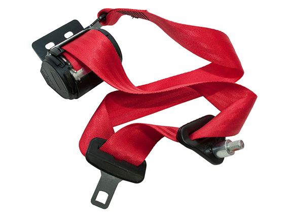 Front Inertia Reel Seat Belt Assy RH Red - DA5055 - Britpart