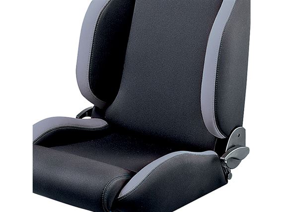 Front Outer Seat R100 Black/Grey (single) - DA7303 - Sparco