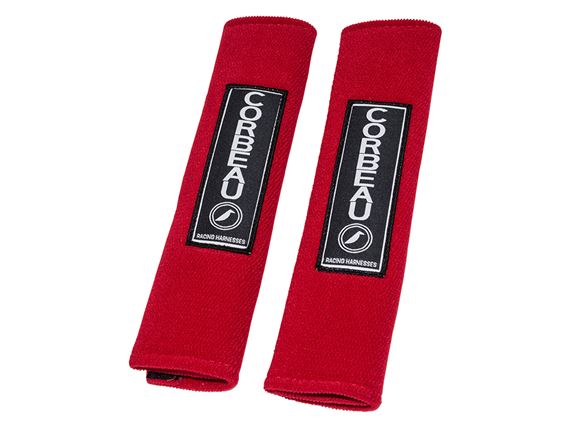 Seatbelt/Harness Pads Red (pair) - DA7314 - Corbeau