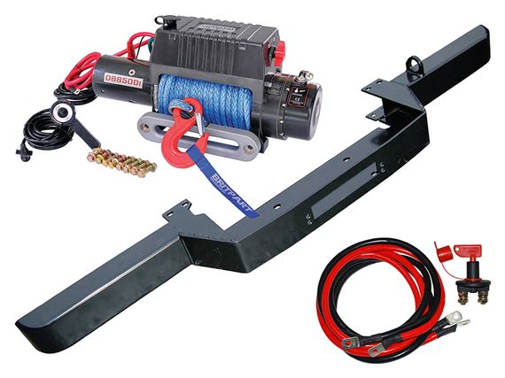 Winch Kit Std Bumper & DB9500i Winch - DB1345R - Britpart