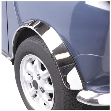 Wheel Arch Cover Kit - Stainless Steel - Mini - DFT100760P