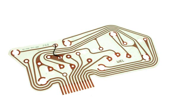 Printed Circuit - Oil/Temp/Fuel - DRC2877