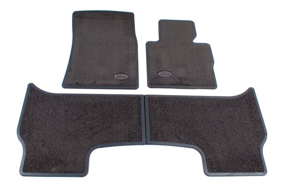 Range Rover 3 Mat Set - Rubber/Carpet - Navy - LHD - EAH000320JMN - Genuine