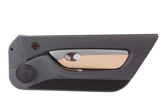 Door Trim Panel - Ash Grey Panel with Alpaca Leather Pod and Technical Grey Insert - RH - EJB003580QFK - Genuine MG Rover