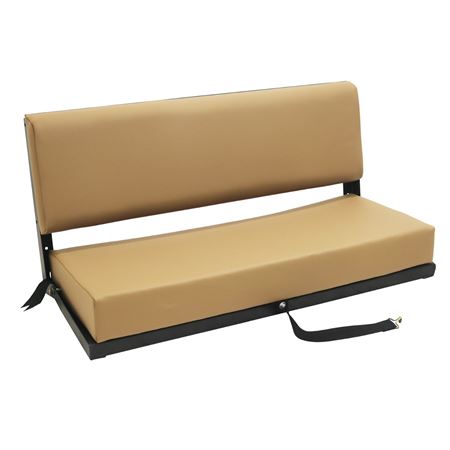 Bench Seat 2 Man Camel Vinyl - EXT002CML - Exmoor