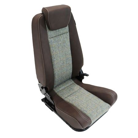 2nd Row Premium High Back LH Harris Tweed - EXT0103LHHAR - Exmoor