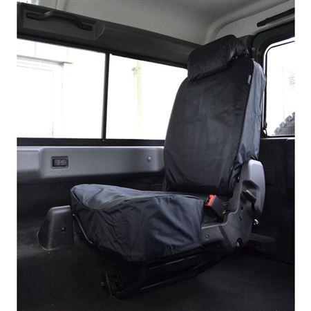 Waterproof Seat Cover Forward Facing Black (pair) - EXT01820 - Exmoor