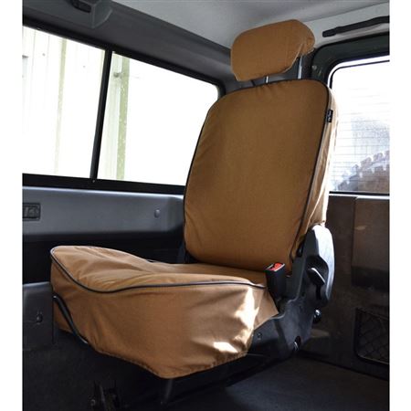 Canvas Seat Covers Forward Facing Sand (pair) - EXT01914 - Exmoor