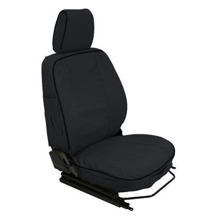 Canvas Seat Covers Front Black (pair) - EXT01945 - Exmoor