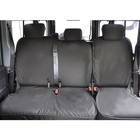 Canvas Seat Covers 2nd Row 60/40 Black - EXT01949 - Exmoor