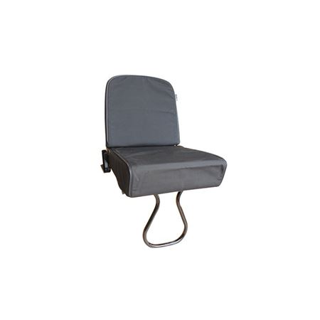 Canvas Seat Cover Inward Facing Tip Up Seat Black - EXT01950 - Exmoor