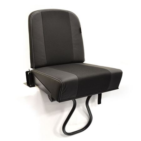 Inward Facing Tip-Up Seat XS Half Leather - EXT050XSBR - Exmoor
