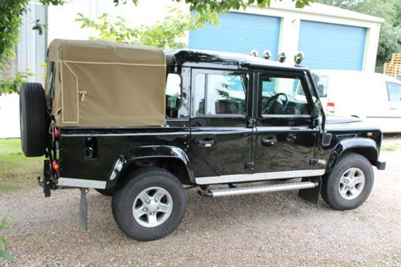 Crew Cab Hood Sand Canvas - EXT21010SAC - Exmoor