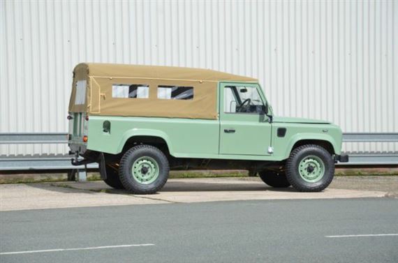 Full Hood c/w side windows Sand Canvas - EXT21113SAC - Exmoor