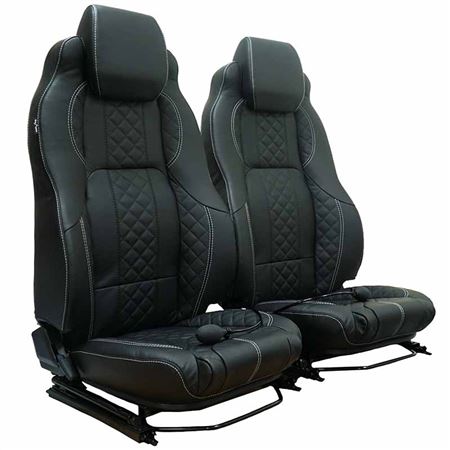 Elite Mk2 Seat Pair Diamond XS Leather - EXT300DXSL - Exmoor