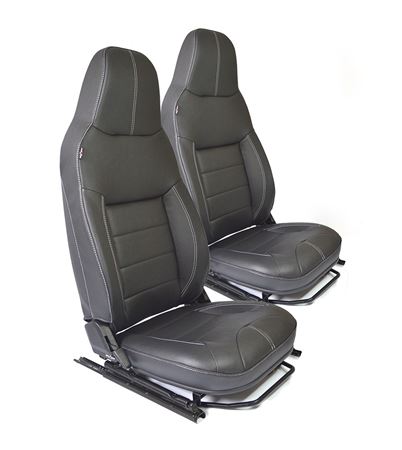 Premium Puma Heated Seat Black Vinyl (Pair) - EXT307PREMBV - Exmoor