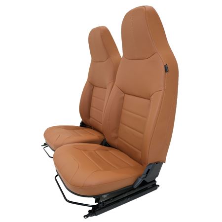 Premium Puma Heated Seat Oxford Tan Vinyl (Pair) - EXT307PREMOT - Exmoor