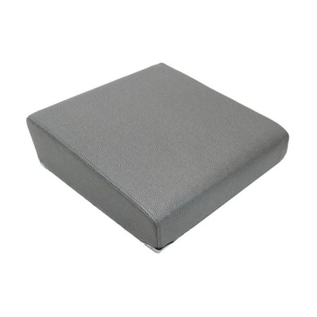 Front Outer Seat Base Elephant Hide Grey Vinyl - EXT374EHG - Exmoor