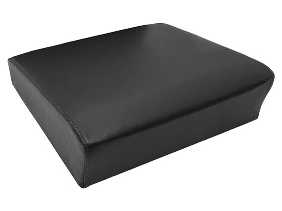 Front Outer Seat Base Adjustable Black Vinyl - EXT375BV - Exmoor