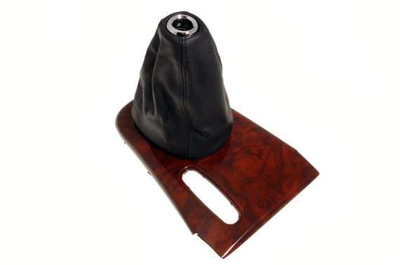 Rover 45 Lever Gaiter and Finisher - Auto LHD - Burr Walnut - FJL000770ANV - Genuine MG Rover