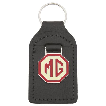 Key Ring - MG Octagon Red/Cream - GAC4037RC