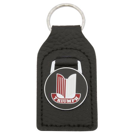Key Ring - Triumph Shield Red & White - GAC6054X