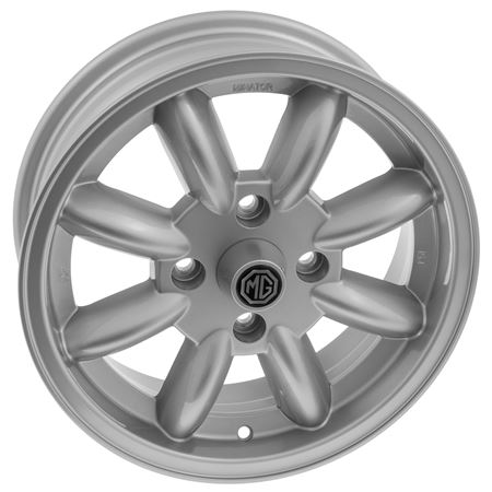 Alloy Wheel 5.5" x 15" Minator Polished Silver 8 Spoke - GAC8225XMG2