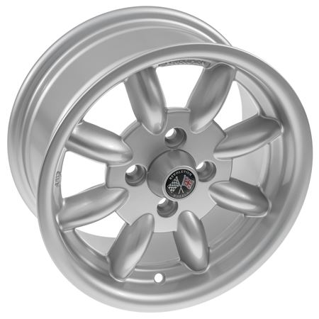 Alloy Wheel 6" x 13" Silver 8 Spoke Bolt-on - GAC8226X - Aftermarket
