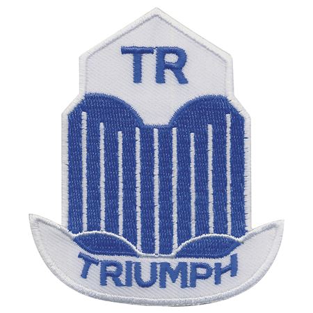 Embroidered Patch "TR Triumph" Grille Logo - GAC9955X