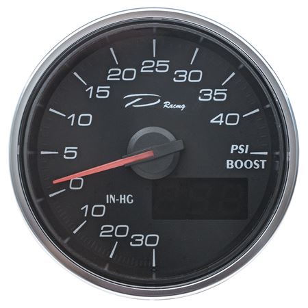 Boost Gauge Digital 60mm 0-40Psi - GAE9200 - Depo Racing