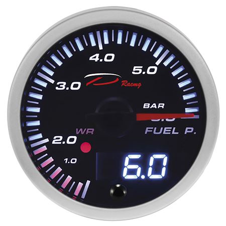 Fuel Pressure Gauge Digital 52mm - GAE9251 - Depo Racing