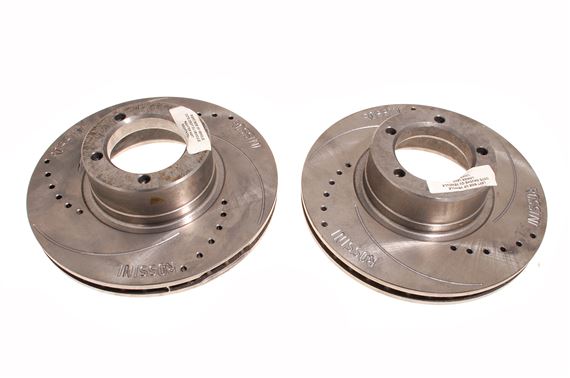 Rossini Performance Front Brake Discs - Vented Pair - SD1 - GBD804ROS