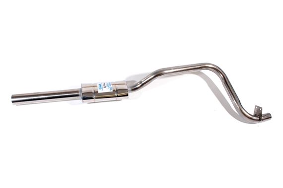 Stainless Steel LH Tailpipe and Silencer - TR8 - GEX3684SS
