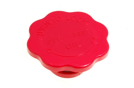 Oil Filler Cap Red  Vented - GFE6007