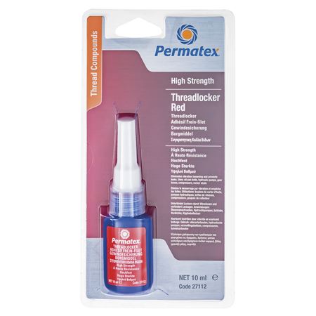 Threadlocker Red 10ml High Strength - GGL1037NSS - Permatex