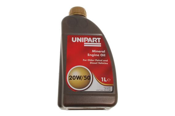 Engine Oil - 20W/50 - 1 Litre - GGL614 | Rimmer Bros