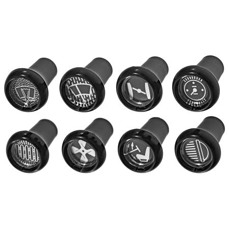 Dash Knob Set TR4-TR4A - GKS6003X