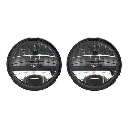 Headlamp 5 3/4" LED RHD (pair) with Side Lamp - GLU537LEDPRW
 - Wipac