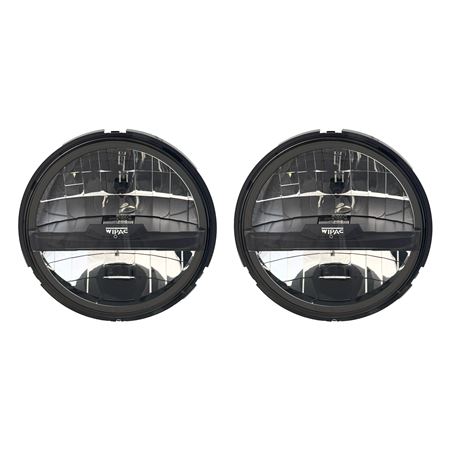 Headlamp 5 3/4" LED RHD (pair) with Side Lamp - GLU537PAIRLED - Wipac