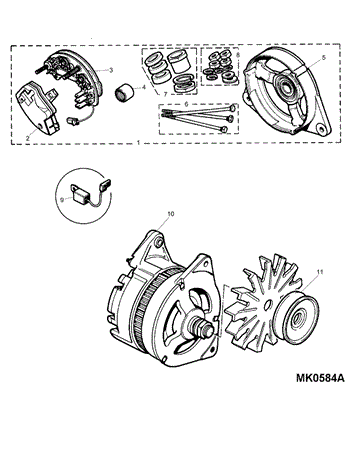 Rover Mini Alternator