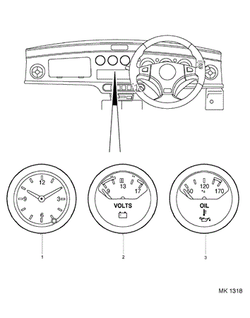 Rover Mini Clock