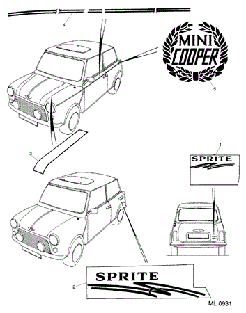 Rover Mini Decals and Coach Lines (7)