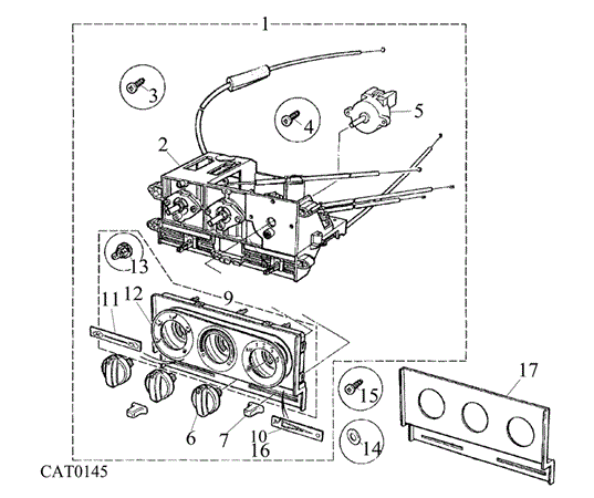Rover 25/ Mg zr/ rover 200 Heater knob