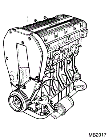 Rover 200/25/MG ZR Stripped Engine K Series - 1600 Petrol 16V DOHC