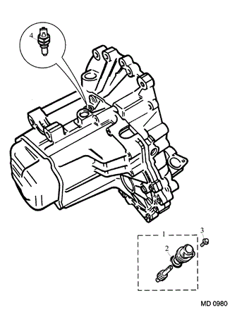 Rover 200/25/MG ZR Speedo Drive - 1100 Manual
