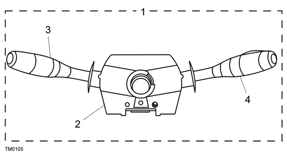 CityRover Steering Column Switches