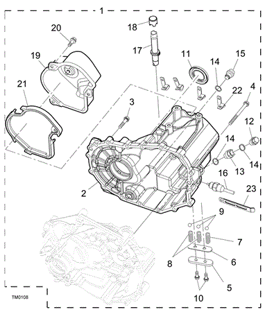 CityRover Manual - 5 Speed Transmission Assembly